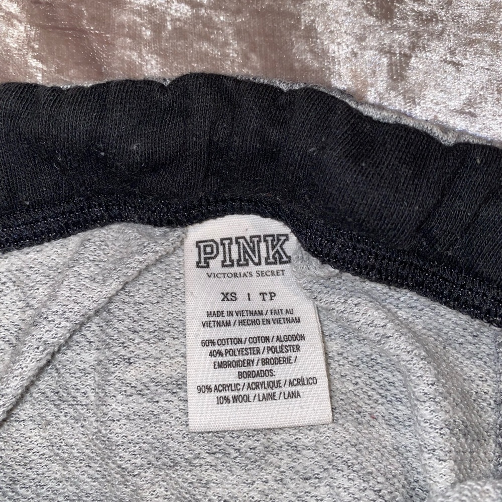 Pink Victoria Secret Gray Sweatpants - Picture 4 of 4